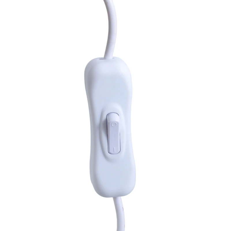 Kabel Daya Splitter DC5521 Y 5.5X2.1Mm dengan Pengalih On/Off untuk Kamera Keamanan dan Lampu LED 37CM