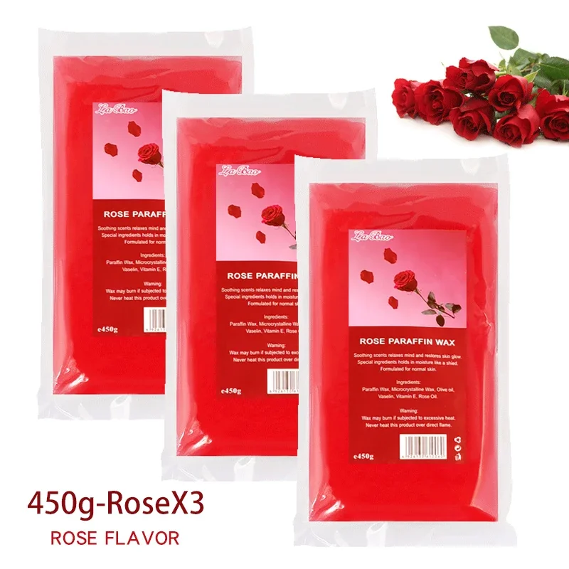 2026 200g/450g Paraffin Wax for Hand Mask, Moisturizing Hydrating Bath Wax, Dry Skin Repair Spa Kit for Hands & Feet at Home