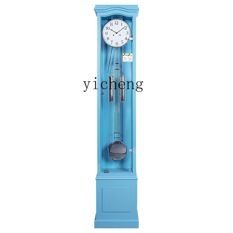 

Simple the Grandfather Clock Living Room European Entry Lux Floor Clock Watch Modern Floor