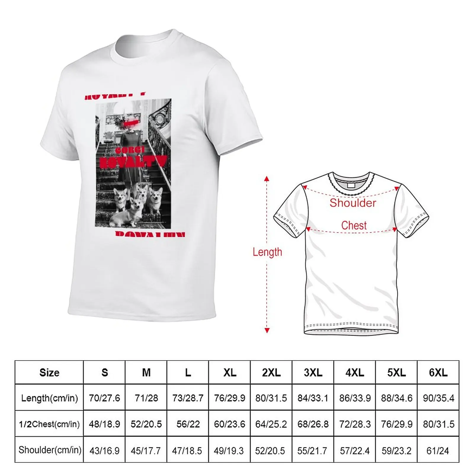 New RP Charity - 'Corgi Royalty' T-Shirt summer top sweat shirts new edition t shirt mens tall t shirts