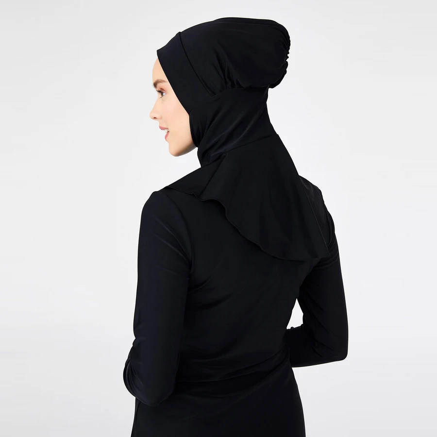 Hijabs Sportifs Islamiques Modal pour Femmes, Turbans Instantanés de Forme Cylindrique, Tête Instantanée Musulmane Ronde