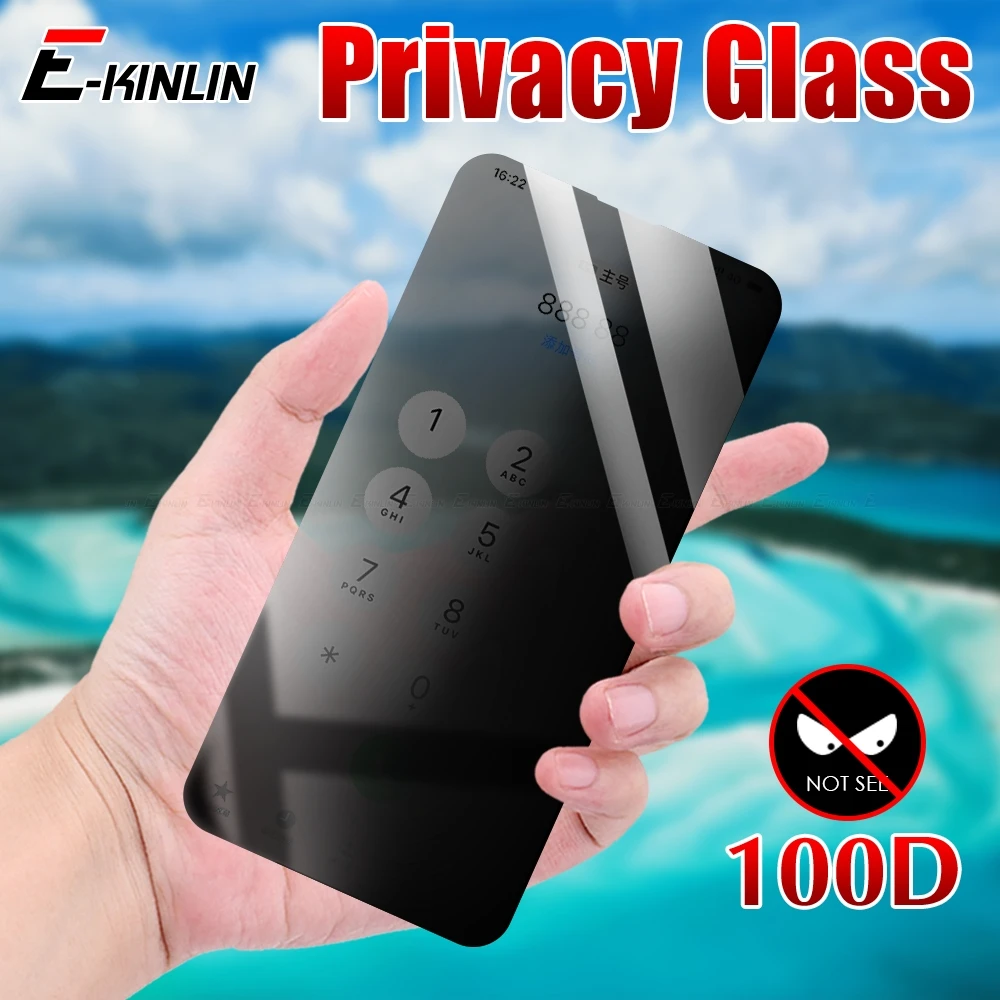 Privacy Screen Protector Film For Huawei Y6s Y8s Y7a Y9s Y9a Y8p Y6p P Smart Z S Pro Plus Anti-Peeping Spy Tempered Glass Cover