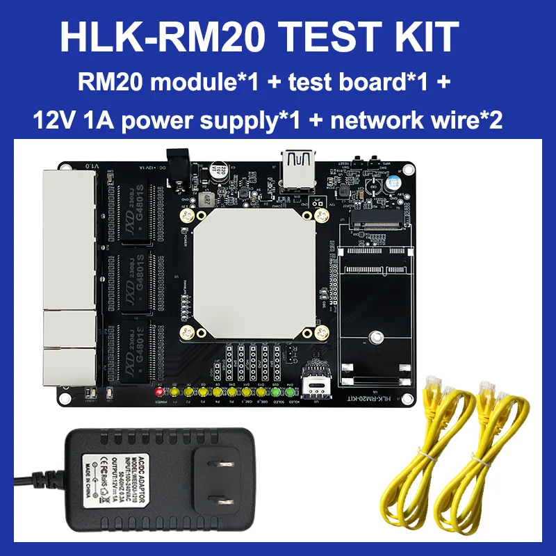 Hi-Link 1.3G MT7981BA+MT7531AE Openwrt Gigabit Router Module Kit HLK-RM20 with DDR3 256M+256M Nand Flash