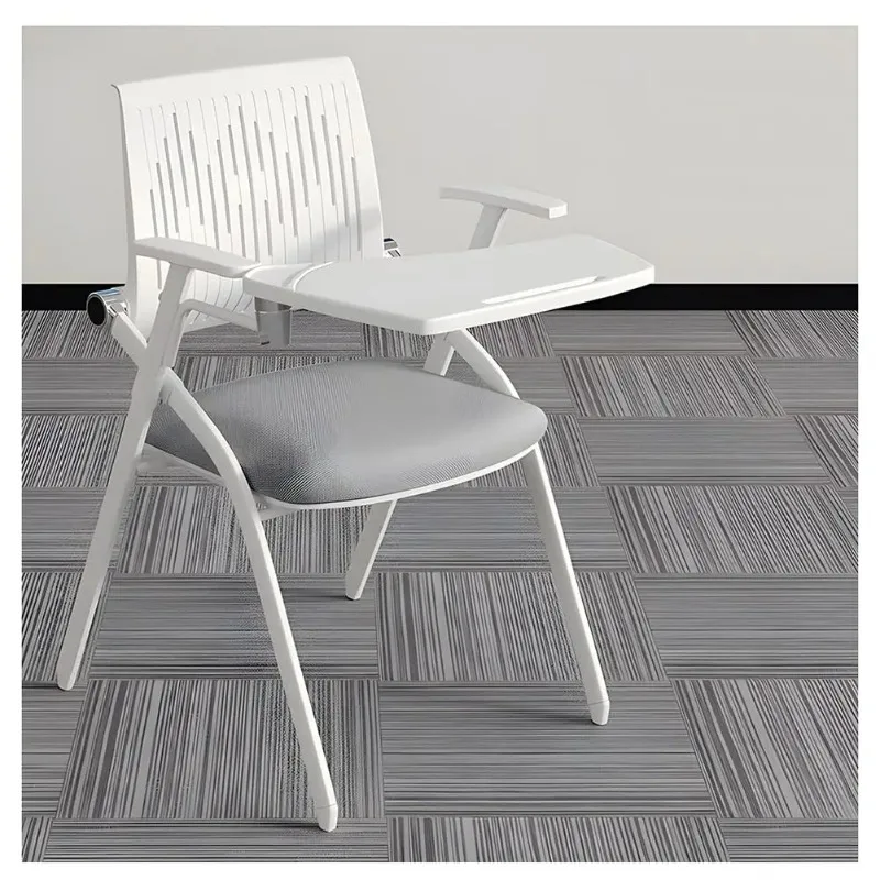 Ergonomic Foldable Office Chair Integrated Desk And Armrests Multifunctional Student Computer Chair For Study Conference