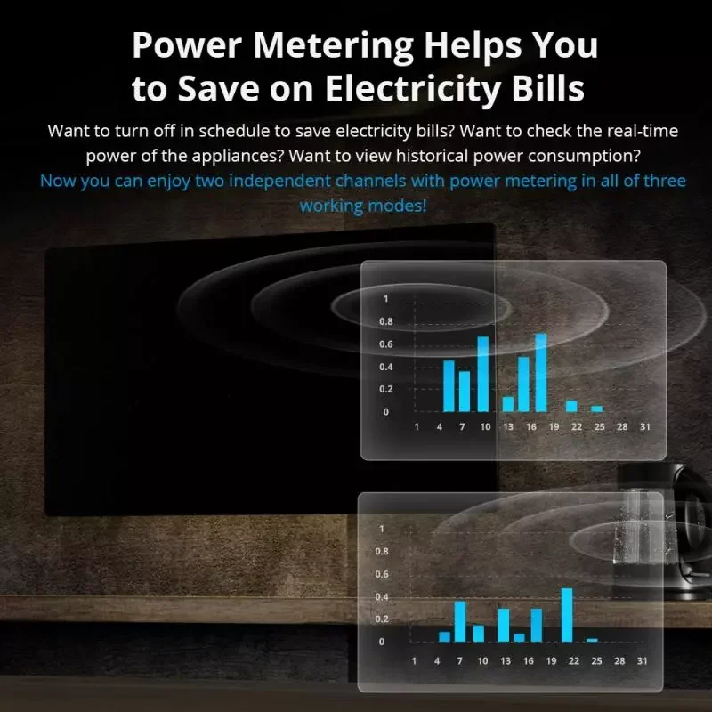 NUOVO SONOFF Dual-r3 Lite MINI Smart Switch 2 Gang Dual Relay Modulo Misuratore di potenza Funziona con EWeLink Alexa Alice Smartthings google