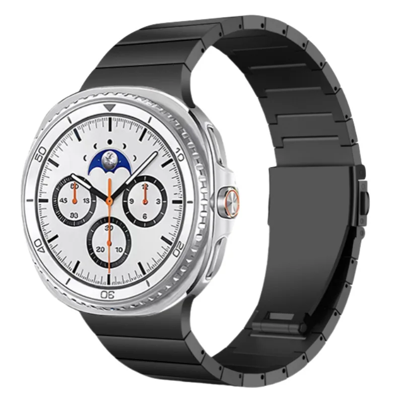 Wholesale Titanium Watch Band For Galaxy Watch 8 Classic 43/47mm 40/44mm 5Pro 45MM Lightweight Magnetic Buckle Replacement Strap