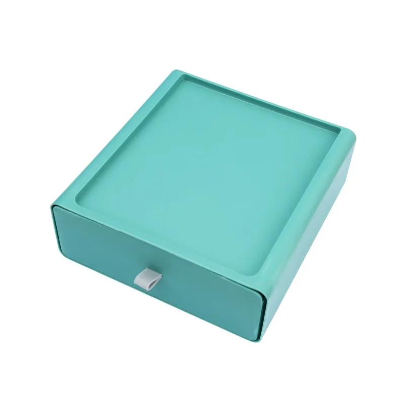 Desktop cosmetics storage box Color contrast drawer type shelf Student desk Stationery storage box Office sorting