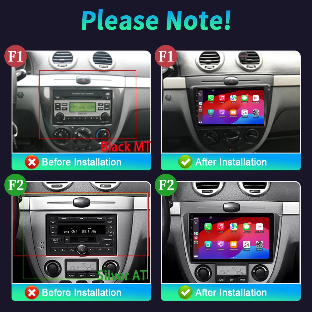 

Car Radio Android 14 For Chevrolet Lacetti J200 2004 -2013 For Buick Excelle Hrv 2004-2013 Navigation Multimedia Carplay