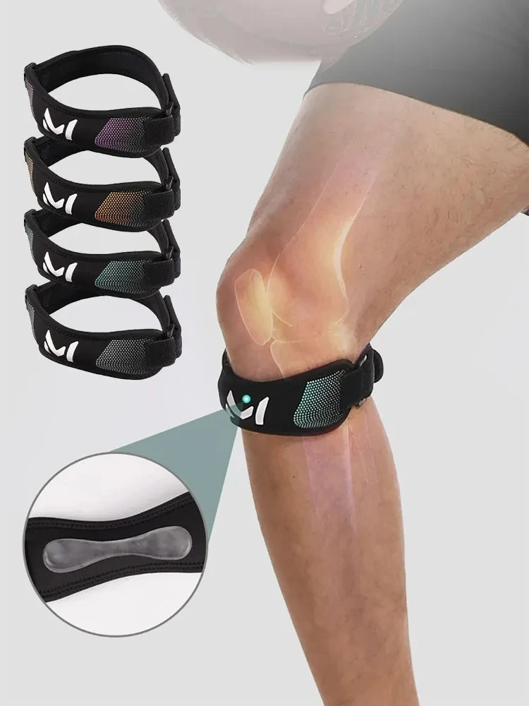 AliExpress dayselect 1Pcs Patella Kneecap Band Adjustable Silica Gel Knee Tendon Strap Protector Knee Pad Running Sports Cycling Gym Knee Support