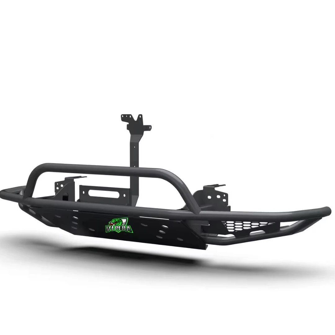 

FORVipera New High Quality Offroad Accessories Dune Bashing Front Bumper Carbon Steel 3-6mm Cayenne 955/957/958 OEM Style Black