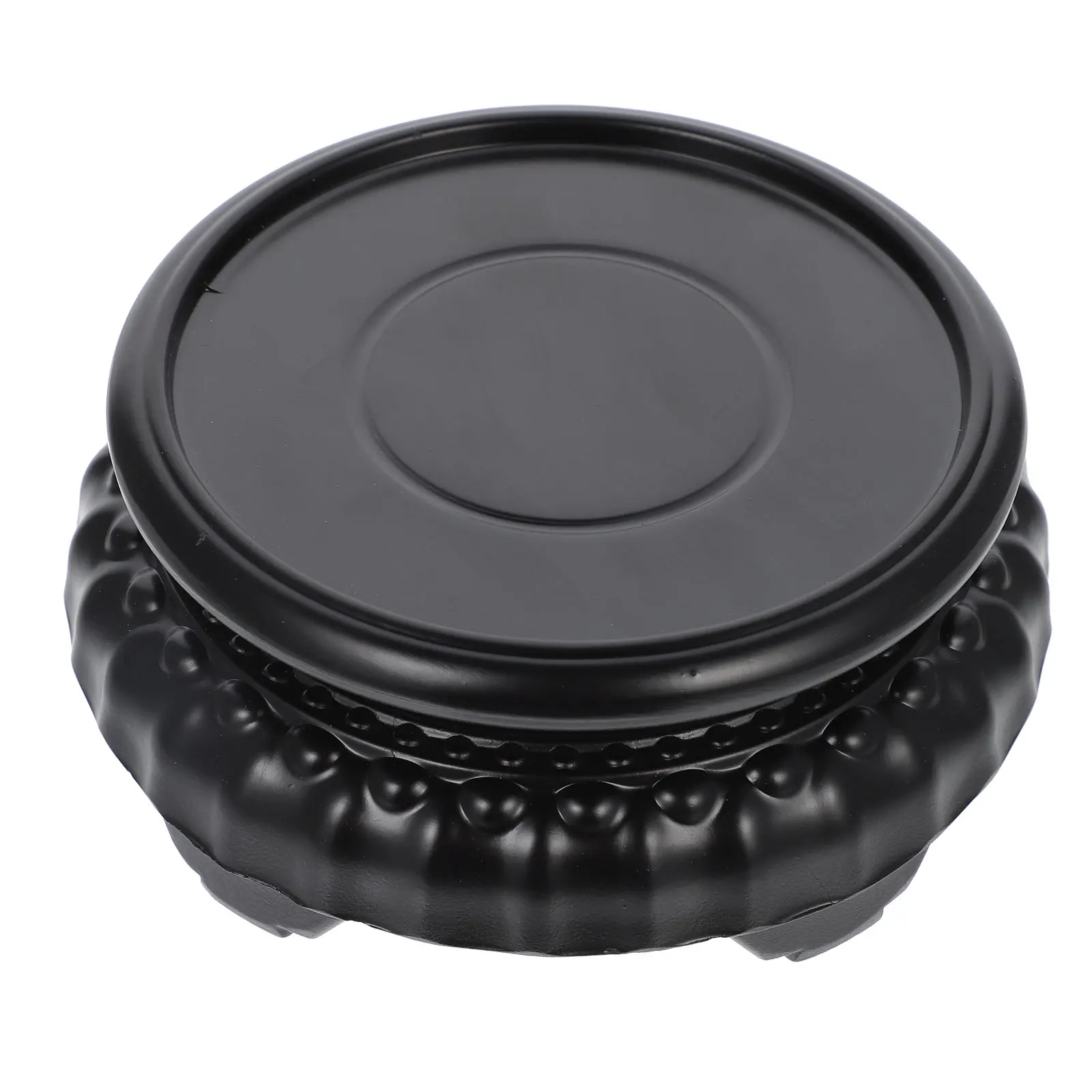 

1pcs Fish Tank Pot Base Round Rotating Pedestal Stand for Flowerpot Vase Teapot Display Bonsai Home Office Decor