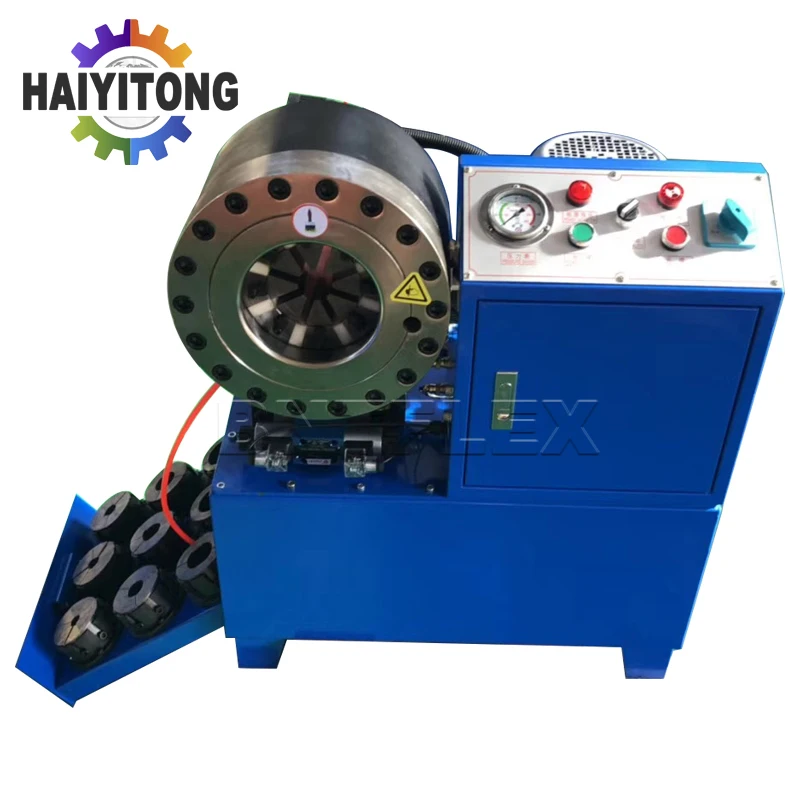 

Hydraulic Hose Crimping Machine For Air Suspension Air Spring Rubber Sleeve Metal Crimping Ring Pressing Machine