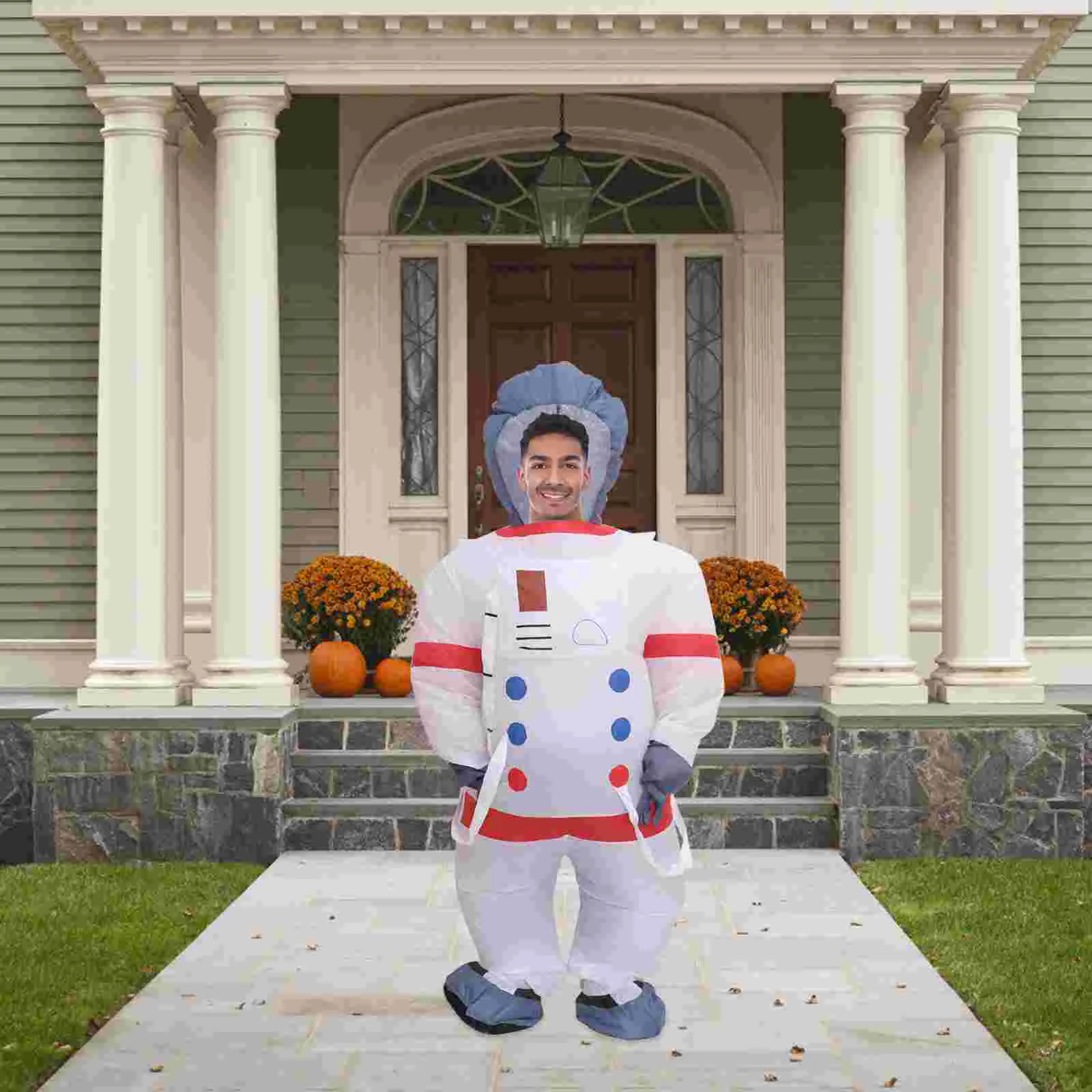 

Astronaut Inflatable Suit Kids Performing Costume Suits The Offering Creative Electric Halloween