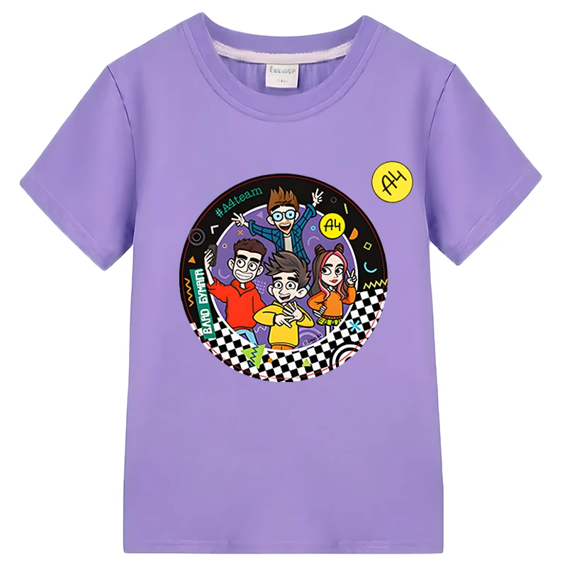 Merch A4 t-shirt per bambini estate cotone Casual top Vlad A4 Lamba t-shirt y2k one piece abbigliamento per bambini vestiti per ragazzi vestiti per