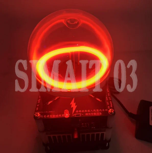 

Плазменное кольцо Тесла Тороидальный плазменный ковчег Реактор Вставленный газ Светящаяся сфера Ионная сфера на складе