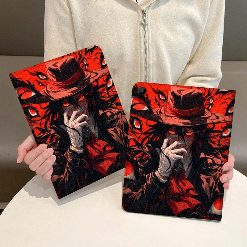 

Dark Anime Hellsing Cool Tablet Case For Samsung Galaxy Tab S7 S8 S9 S10 FE Plus Lite 11 12.4 13.1 Inch