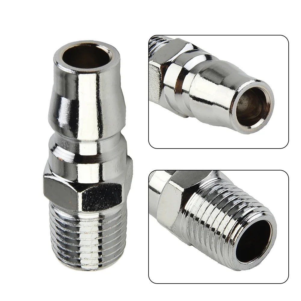 Pneumatic Fitting NITTO Coupling Connector 1/4 Inch BSP Male Thread Air Hose Pipe Coupler for Air Compressor 1/2/5pcs Set