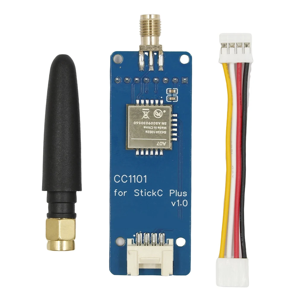 

433MHz CC1101 RF Module for StickC Plus2 For M5Stack Compatible with For Bruce Firmware for Wireless Signal Testing