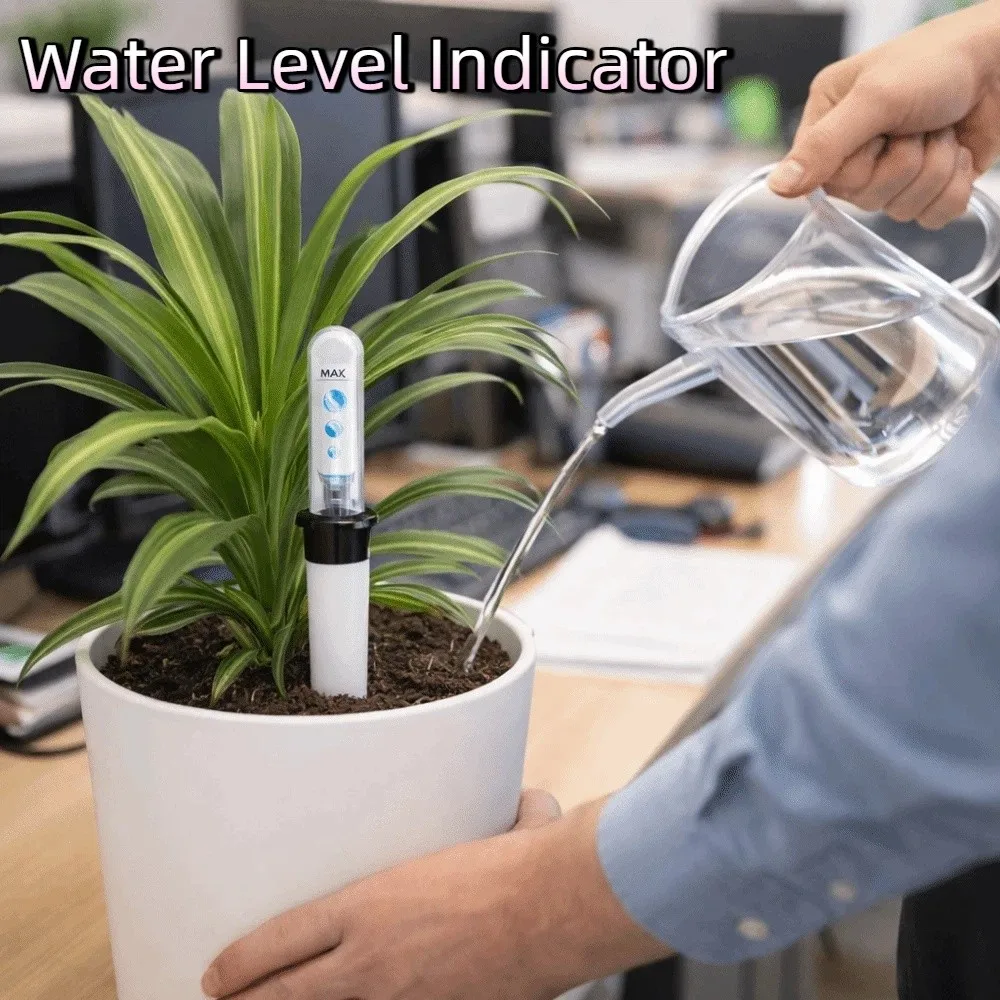 Buoy Display Water Level Indicator Plastic Smart Plant Level Indicator Transparent Visible Water Shortage Reminder Indoor Plants