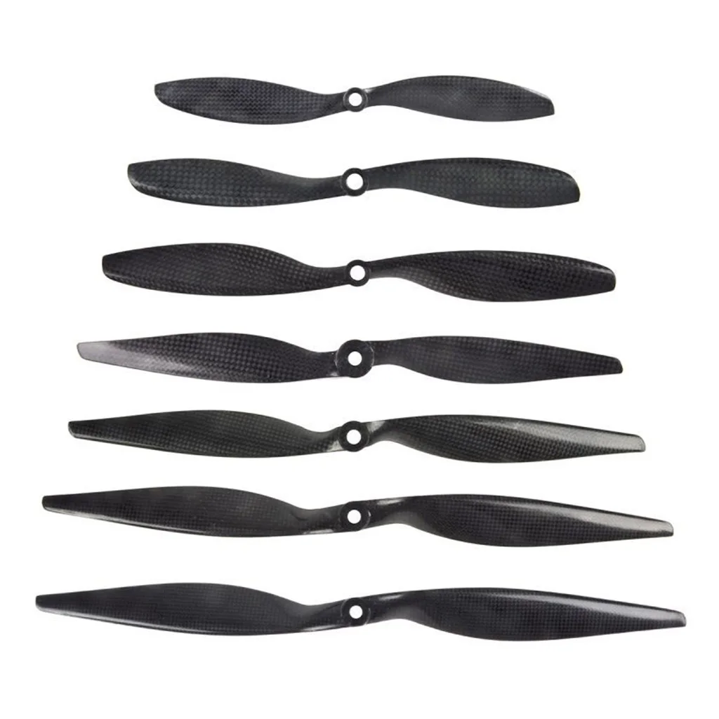 1Pcs Carbon Fiber Propeller CW Propeller For RC Fixed Wing Electric Plane Quadcopter Spare Parts 8045E 10x45 12x6 15x8 16x8 17x8