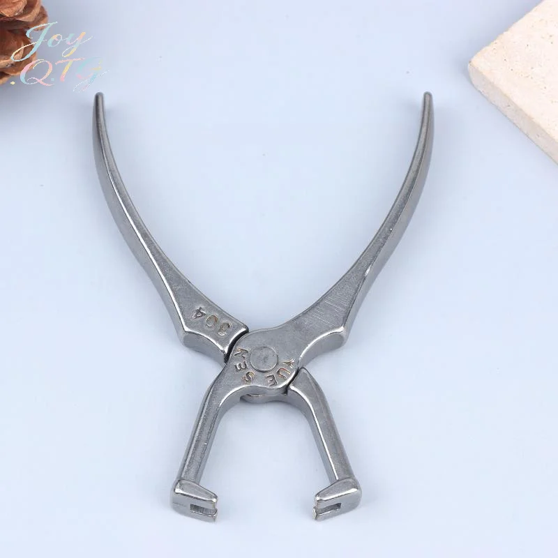 

Hot Stainless Steel Zipper Pliers For Zippers Install Stop Clothes Shoes Zips Repair Kits DIY Replacement Sewing Accessories