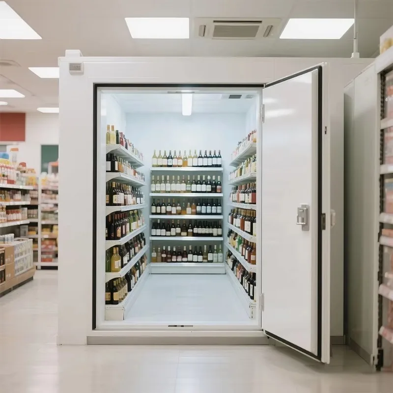Detachable  Compressor Cold Storage Room Refrigeration Unit Featuring Gear Gearbox for Fish Meat Frozen Food Storage