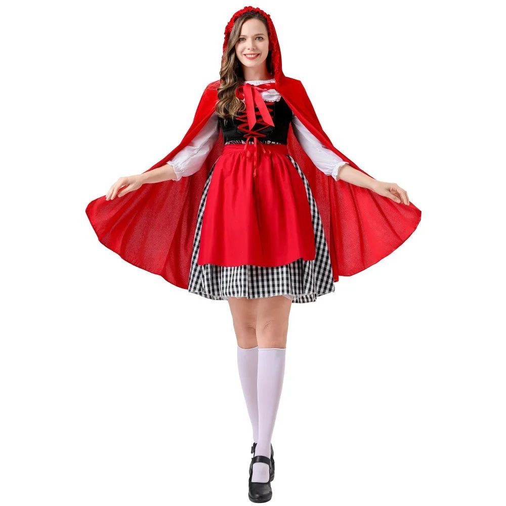 

Party Women Vintage Medieval Gothic Halloween Christmas Cosplay Costume Tunic Lolita Mini Vintage Hoodie Cloak