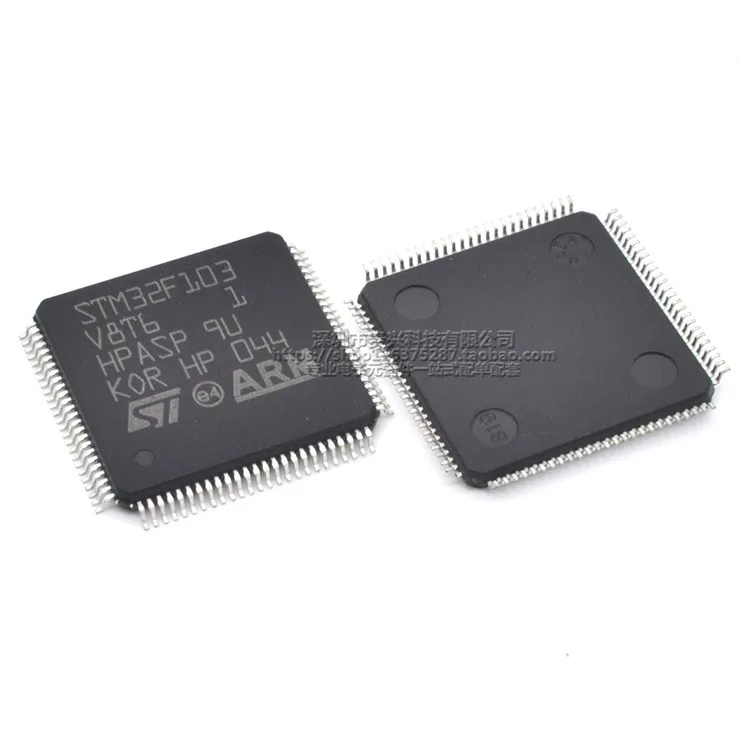 STM32F103VBT6 Single-Chip Microcomputer Mcu Microcontroller Ic Chip Pakket LQFP-100