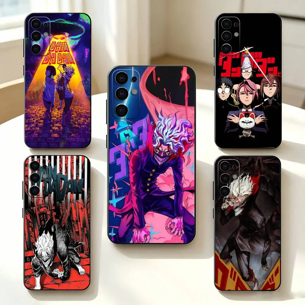 Anime Okarun D-dandadan   Phone Case Black Silicone Soft For Samsung S25,S24,S21,S22,S23,S30,Ultra,S20,Plus,Fe,Lite