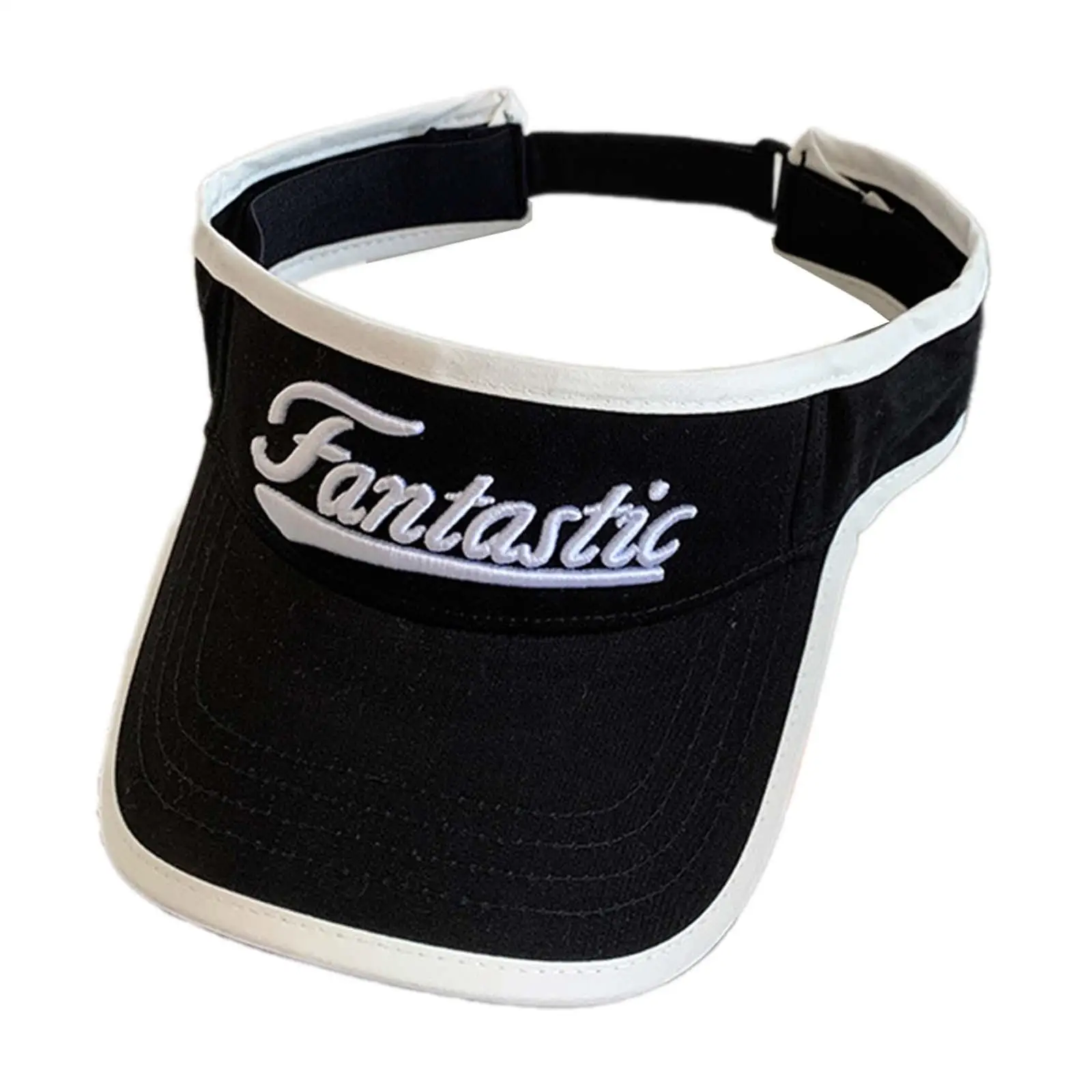 Women Sun Hat Sweat Absorbent Casual Beach Hat Adjustable Breathable Sun Visor