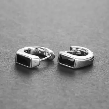 10 best sales Boucles d'oreilles créoles en argent sterling - №10