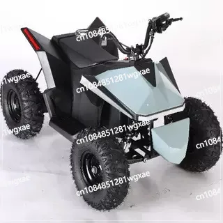 تسلا صغيرة مع نفس السيارة الكهربائية على الطرق الوعرة ليتل بول سكوير تأجير أربع عجلات الوالدين والطفل الأطفال تسلية ATV #5