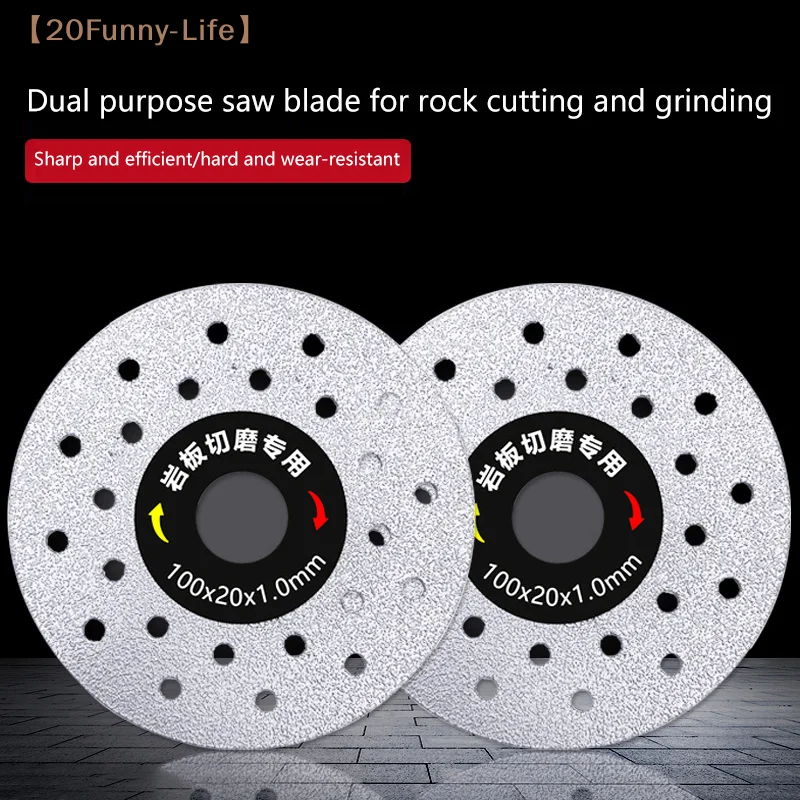 

1PC Slabs Porcelain Ceramic Tile Marble Thin Cutting Blade Discs For Marble Machine Angle Grinder 100mm Diamond Dry Cutting Disc