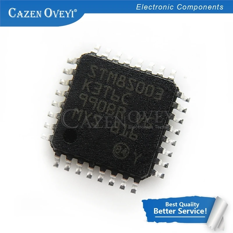 

IC Chipset 5pcs/lot STM8S003K3T6C 8S003K3T6C LQFP-32 In Stock
