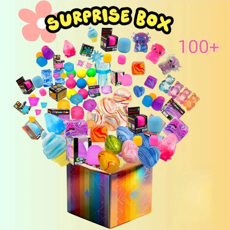 Mystery Box Blind Bag - Más de 120 Piezas de Figuras