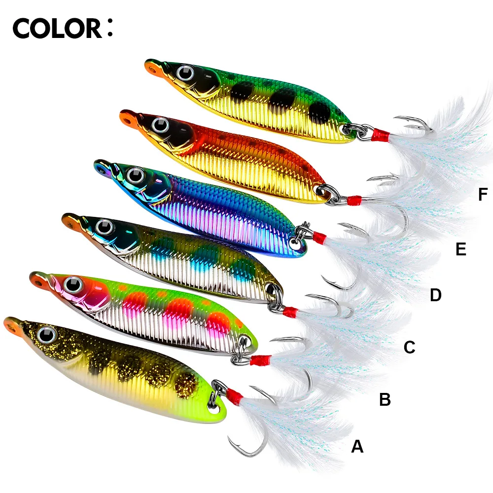 Spoon Jig 2.5g 3.5g 5g 9g Fishing Lures Winter Tackle Artificial Bait Hard Wobbler River Stream Freshwater Trout Bass Pike