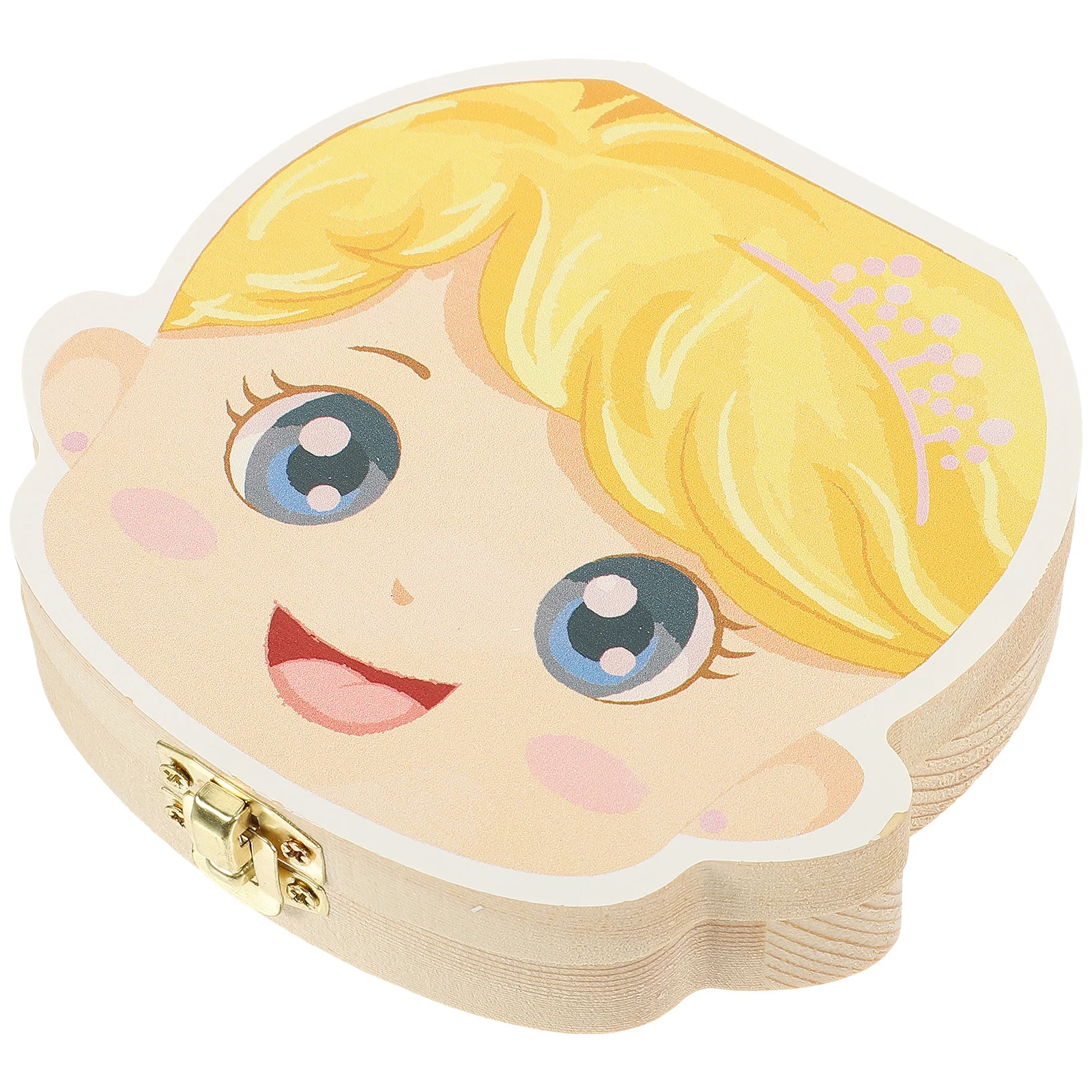 

Мемориальная коробка для детских зубов, контейнер для детских зубов из тонкого дерева, органайзер для детских зубов, держатель для хранения, подарочная коробка для детских зубов