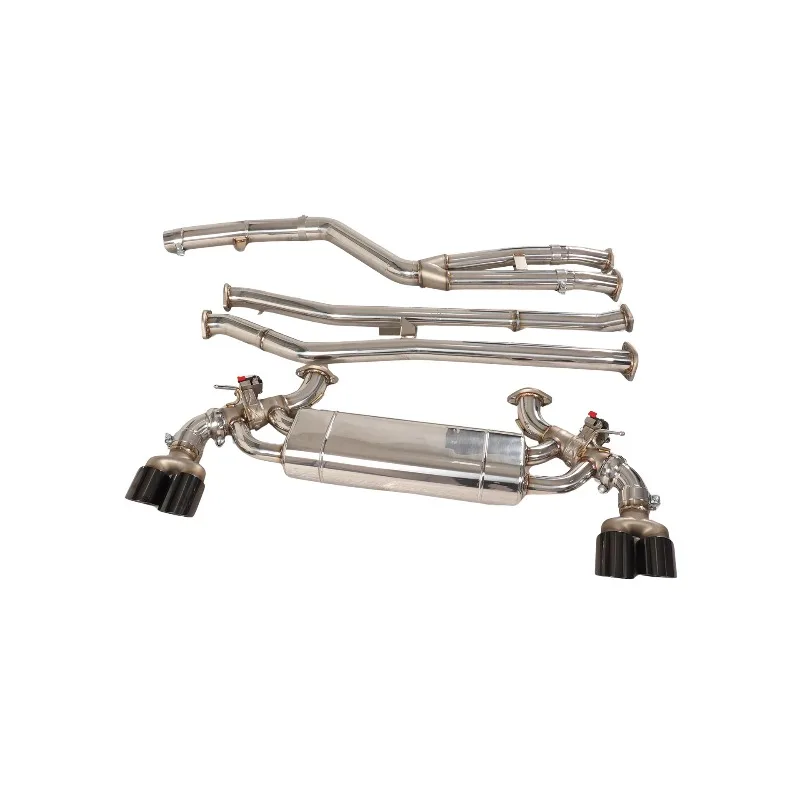 

Выхлопная система для BMW 540i 540 530i G20 G30 G38 B58, нержавеющая сталь, зеркальная полировка, глушитель, труба