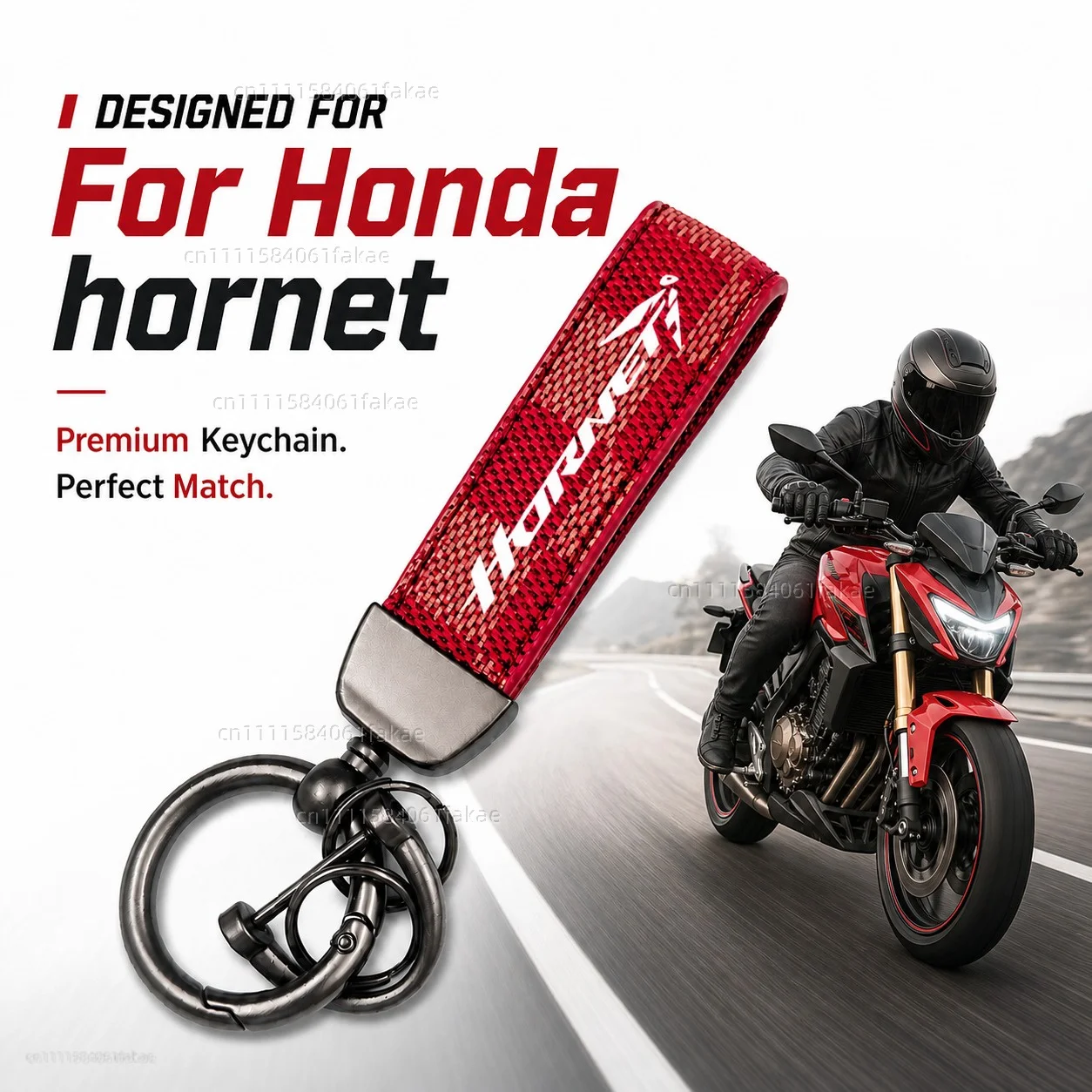 For Honda cb750 hornet 2025 2026 Hornet750 Motorcycle Keychain Custom Logo Gift for Rider Men Women