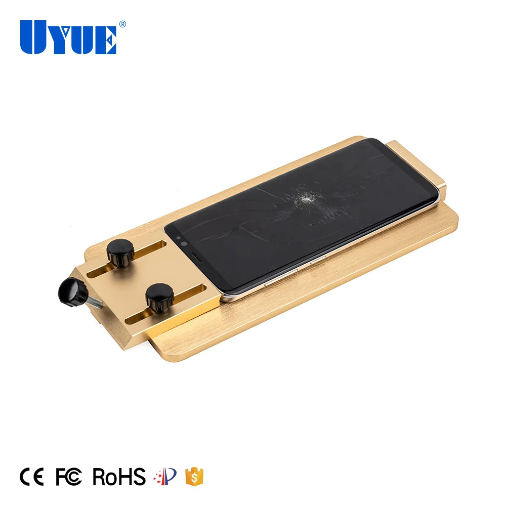 Uyue 601bユニバーサルフレームフロントガラスバックカバークランプモールド、携帯電話スクリーン修理ツール用の保持圧力固定具