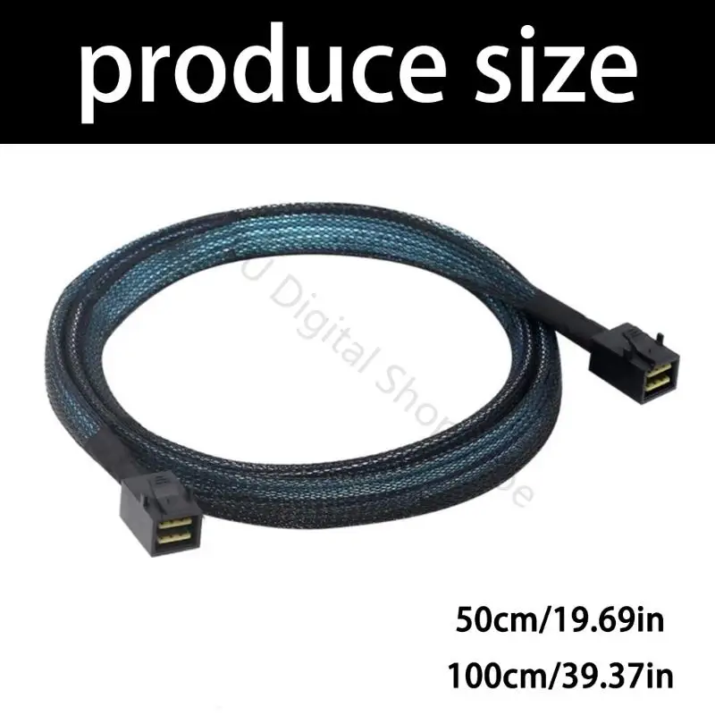 96BA SFF-8643 Internes Verdrahtungskabel mit PVC-Außenschicht für Geräteführungs-, Wartungs- und Montageserviceaufgaben für – Detail 6