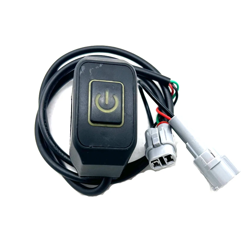 1pcs Waterproof Motorcycle Headlight Self-locking Switch With LED For Sur-Ron Surron Light Bee S & Light Bee X Motocross Parts