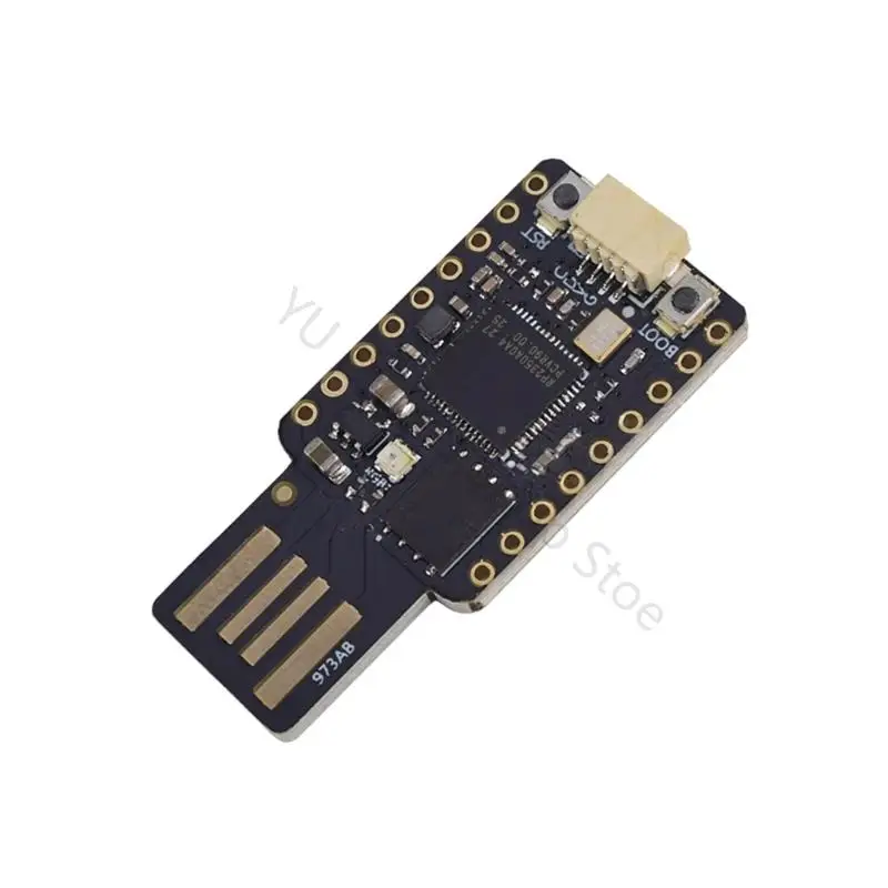 96BA USB-Elektronik-Lernplatine mit RP2350-Prozessor und USB-A-Link – Detail 4