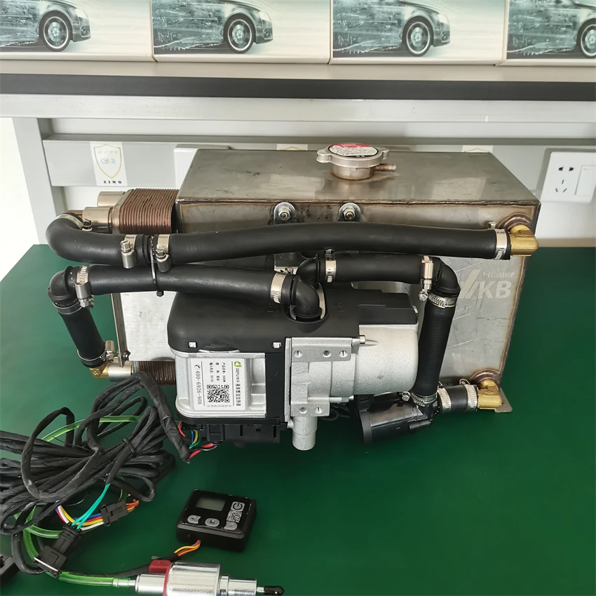 موتور المنزل الطابق التدفئة قافلة متنقل 24 فولت 12 فولت الديزل الهواء والمياه سخان التوقف كومبي ل Truma Webasto #2