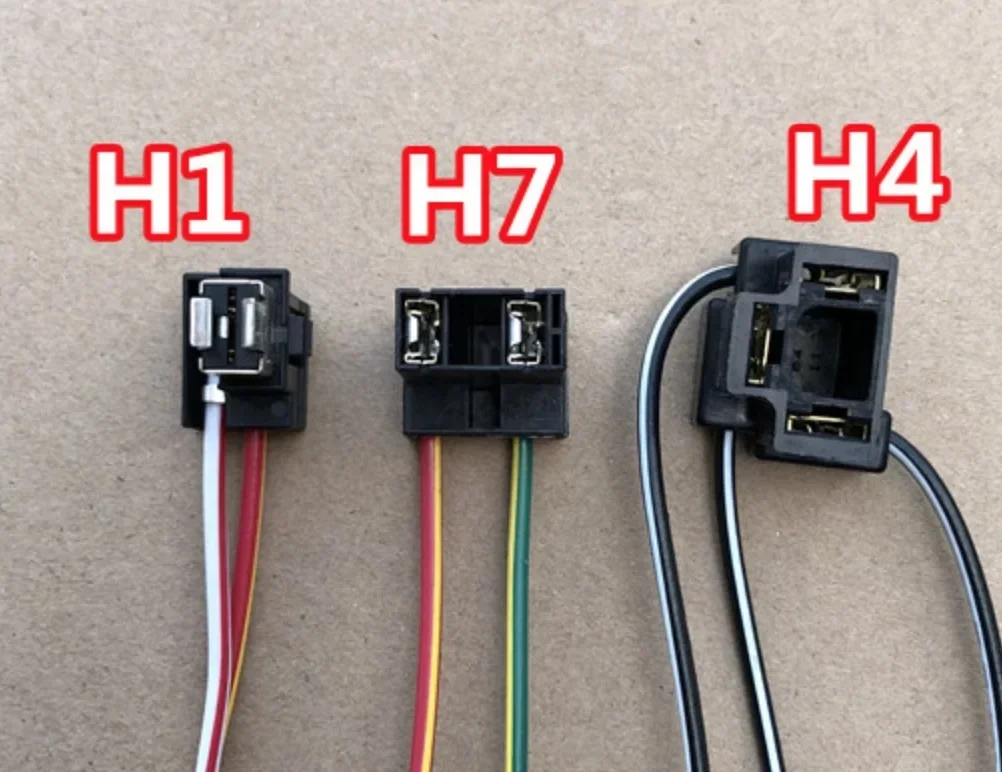 1pc for Roewe 350 550 750 MG3 MG 5 MG6 MG7 headlight low beam high beam bulb plug cable
