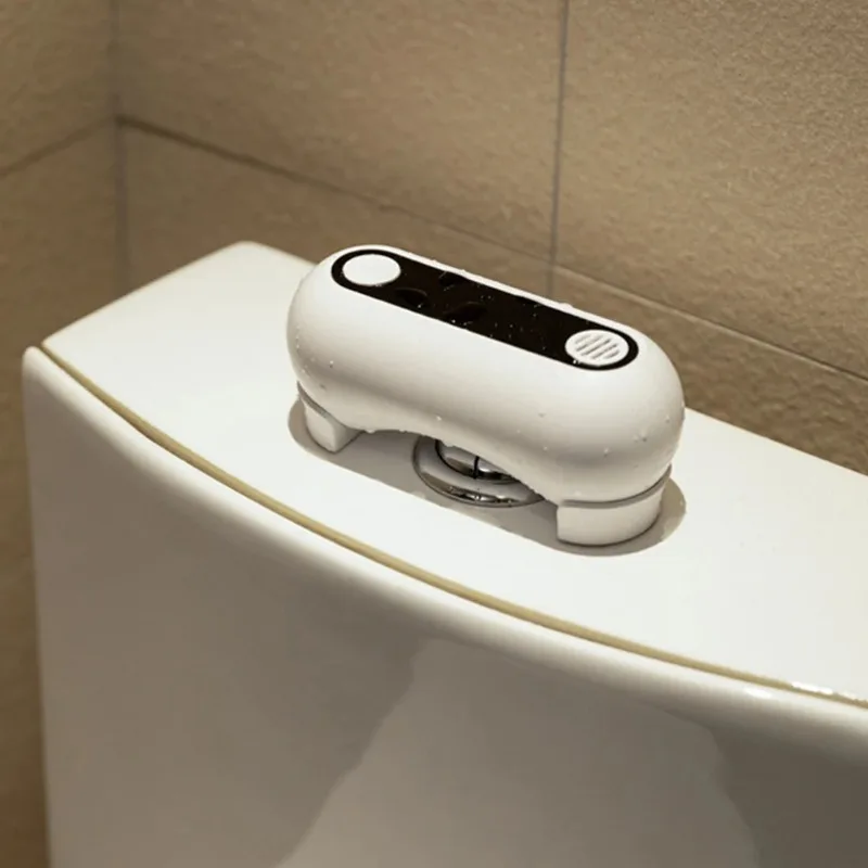 Automatic Toilet Flush Button  Waterproof Smart Toilet Flushing Sensor Infrared Sensor Touchless Toilet Flusher for Bathroom