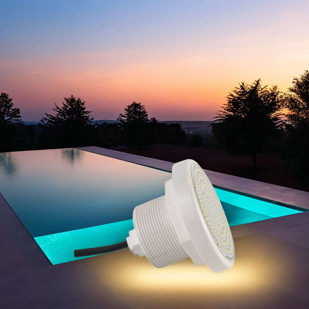

HOTOOK 2Inch LED Swimming Pool Light AC/DC12V 10W 15W Resin Filled Mini Underwater Light Piscina LED Lamp for Vinyl Pool