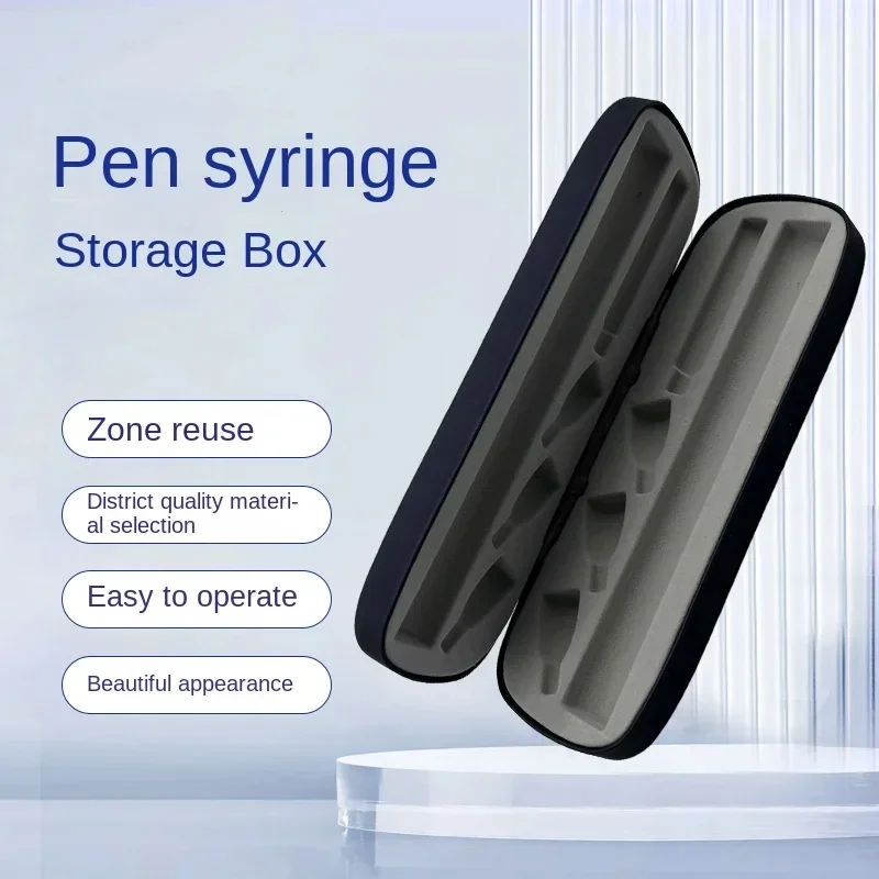 Universal insulin pen box with reliable quality, insulin injection pen storage box, original pen box