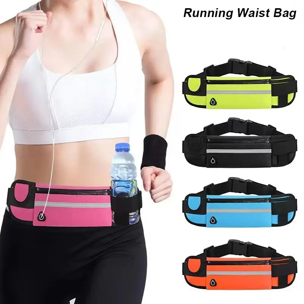 1Pcs Durable Portable Running Waist Bag Waterproof 20x10cm Run Cycling Belt Bag Sports Fanny Pack Women Men