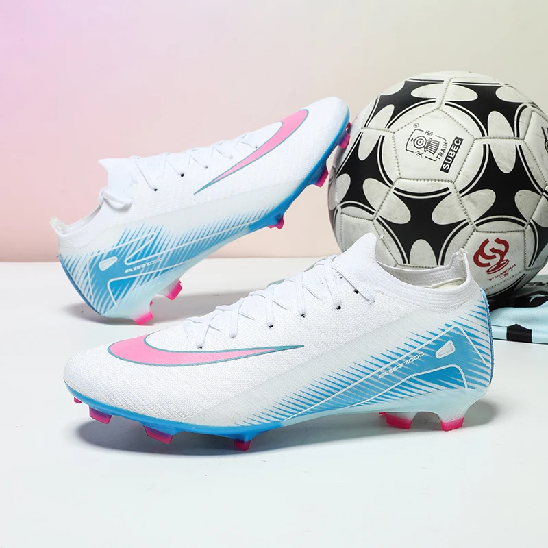 

Men Football Boots Unisex Wholesale Ultralight Professional Women Training Breathable Drop Shipping Indoor Futsal Soccer Shoes
